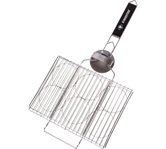 Изображение товара Решетка-гриль Forester 26x35 см, с 6 съемными формочками и бургер-прессом BQ-N21