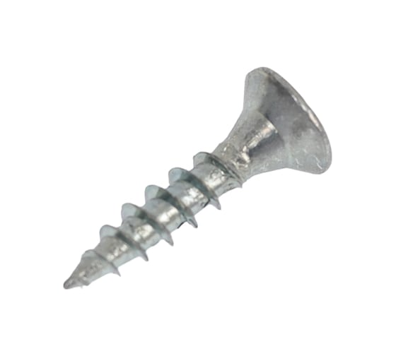 Изображение товара Саморез по дереву КРЕП-КОМП белый цинк POZY 3,5х16 3000шт бд3516ф