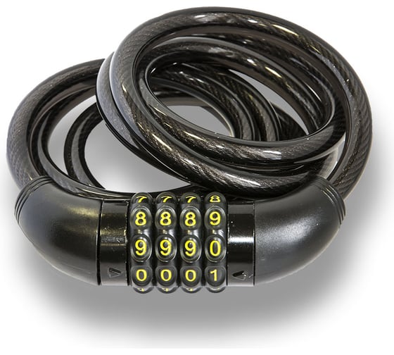 Изображение товара Велосипедный кодовый замок СК 10x1500 мм 149