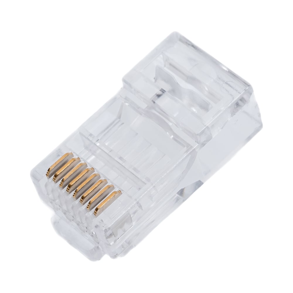 Изображение товара Универсальный коннектор RJ-45 Cabeus 8P8C Cat 6 100 шт монтаж обжимной