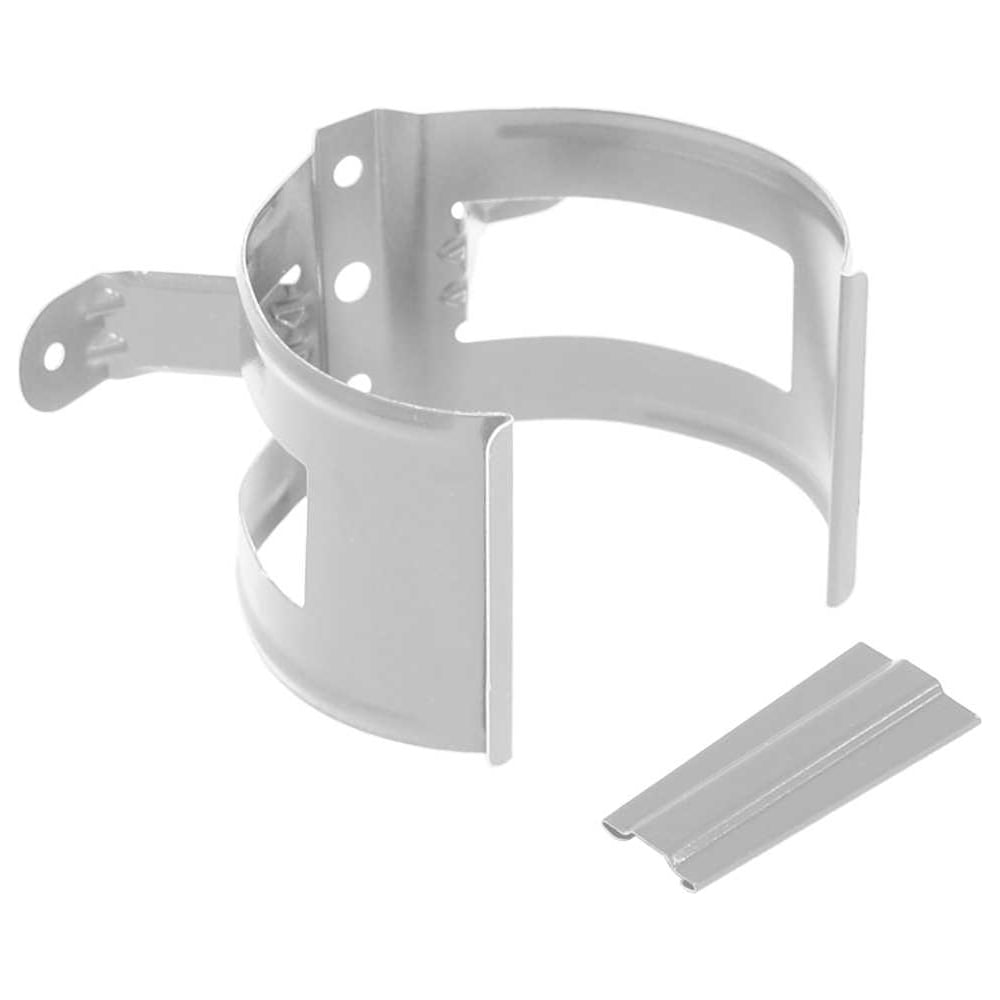 Изображение товара Кронштейн трубы на дерево Grand Line 90 мм белый 125/90 монтажный