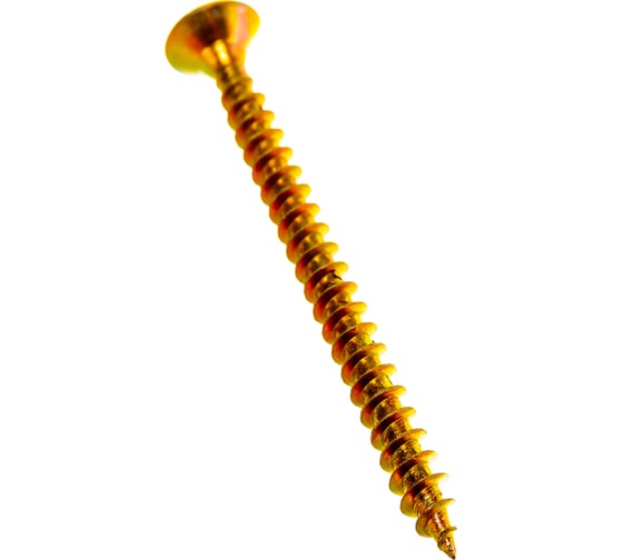 Изображение товара Саморез по дереву КРЕП-КОМП желтый цинк POZY 6х70 150шт жд670ф