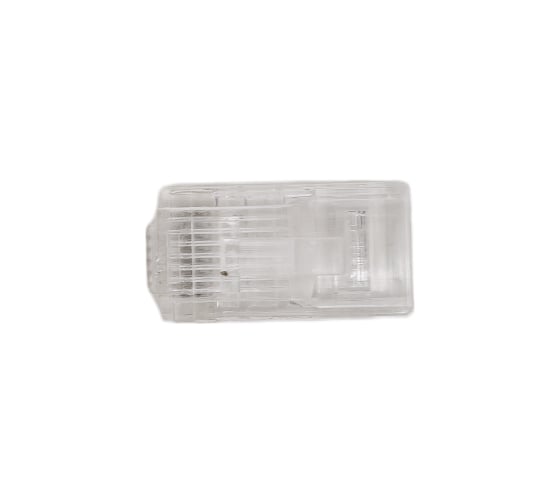 Изображение товара Универсальный коннектор RJ-45 под витую пару Cabeus категория 5e, (для одножильного и многожильного кабеля) для проводников с толщиной по изоляции до 1,05 мм 100 шт 8P8C