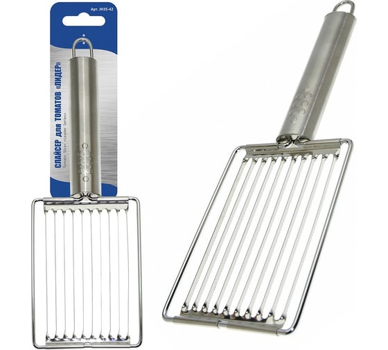 Изображение товара Слайсер для томатов МУЛЬТИДОМ Лидер нержавеющая сталь JH35-42