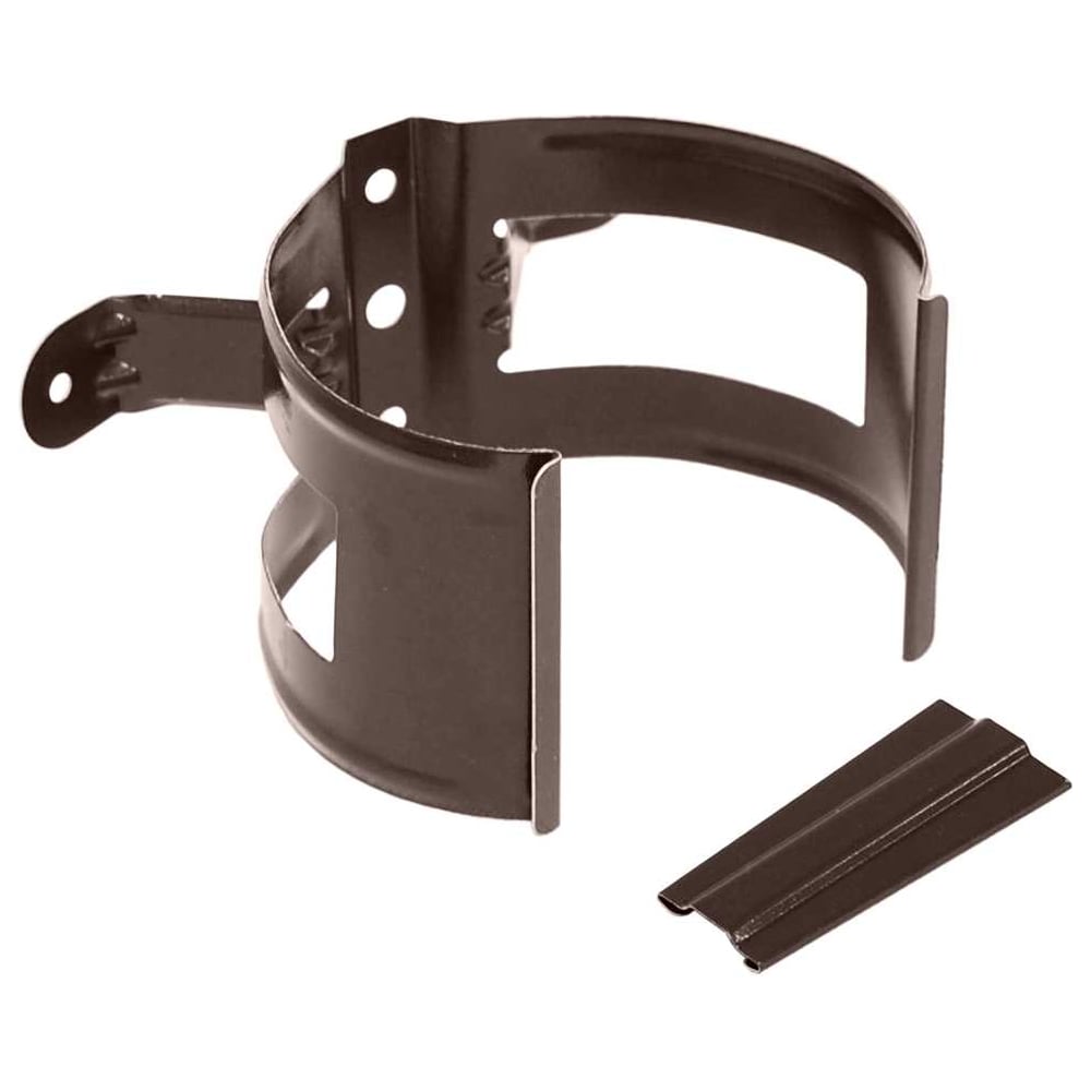 Изображение товара Кронштейн трубы на дерево Grand Line 90 мм RAL 8017 надежное крепление