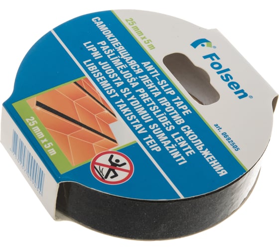Изображение товара Лента против cкольжения Folsen 25ммх5м 0692505