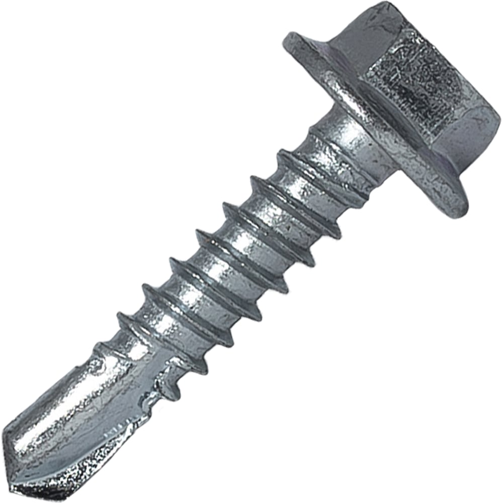 Изображение товара Саморез по металлу без шайбы с увеличенным буртом HARDWEX 5.5x25 мм 500 шт цинк