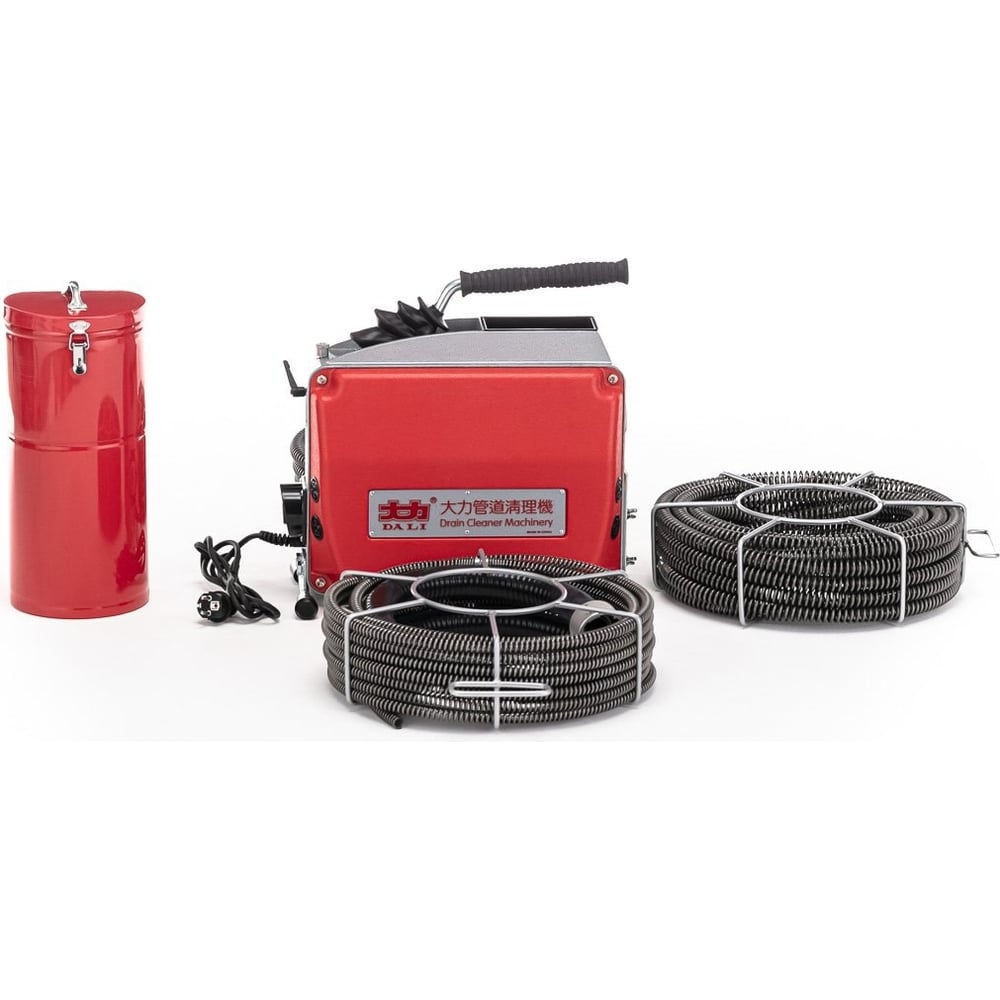 Изображение товара Электрическая прочистная машина DALI в полной комплектации 180(22mm/16mm)