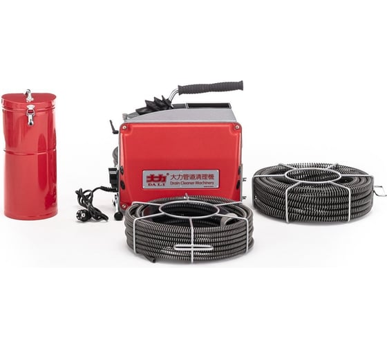 Изображение товара Электрическая прочистная машина DALI в полной комплектации 180(22mm/16mm)