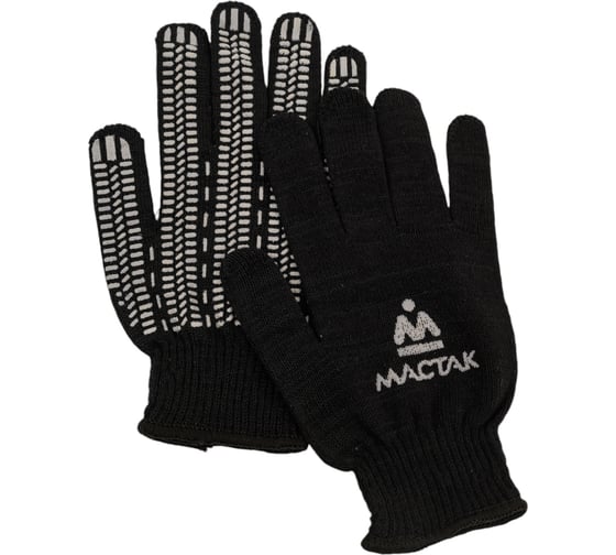 Изображение товара Перчатки с ПВХ, с логотипом бренда МАСТАК 9-7101010