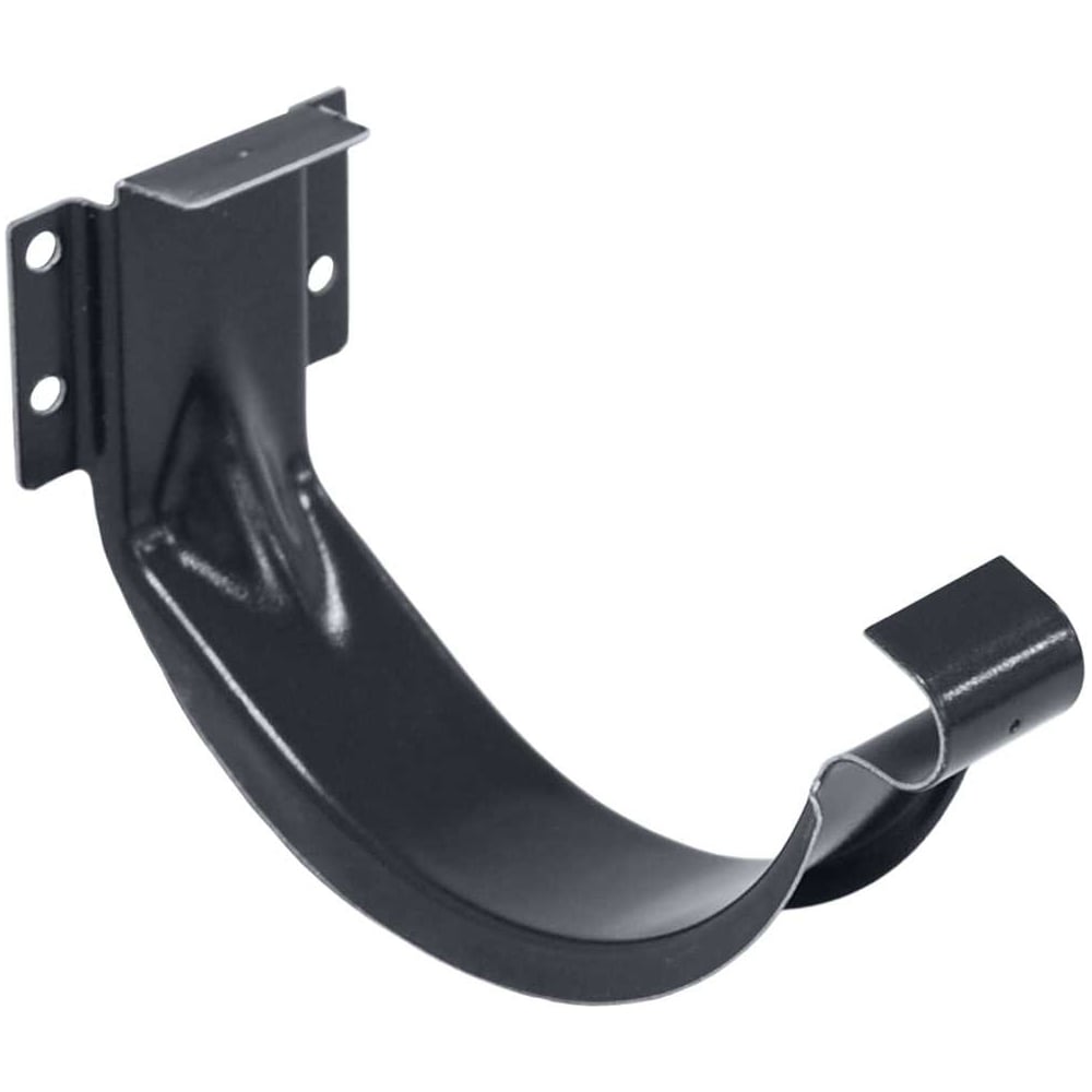 Изображение товара Короткий крюк Grand Line 125 мм RAL 7024 металл надежный монтажный инструмент