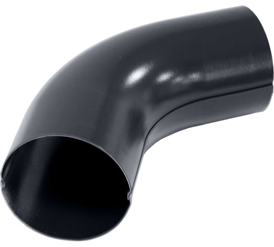 Изображение товара Колено Grand Line Optima 60 градусов, 90 мм, RAL 7024 ШК 379781