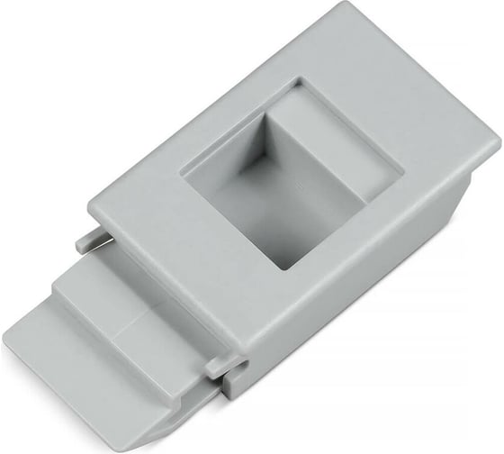 Изображение товара Клипса для боковых стенок Cabeus для напольных и настенных шкафов, цвет серый (1шт.) LPG