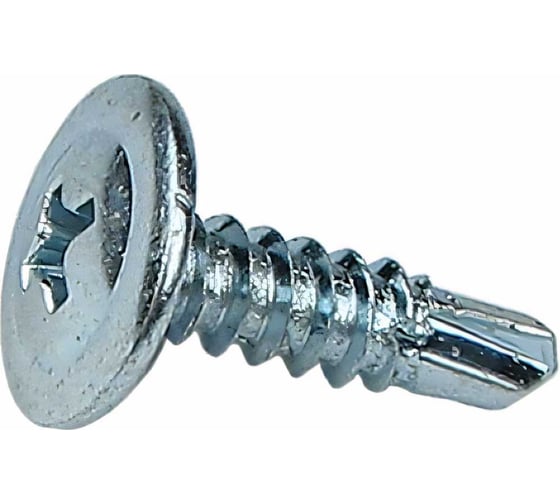 Изображение товара Саморез с прессшайбой КРЕП-КОМП сверло 4,2х14 1000шт пшс14ф