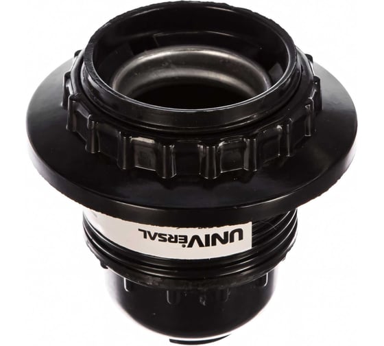 Изображение товара Патрон Е27 карболитовый люстровый М10 4А 250В c этикеткой UNIVersal 5565266