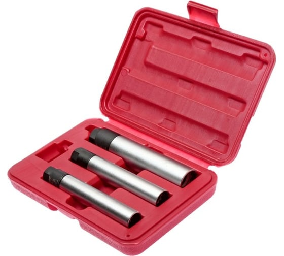 Изображение товара Набор свечных 12-ти гранных головок 3/8" с фиксированным усилием 14, 16, 21 мм в кейсе (3 предмета) JTC 4623