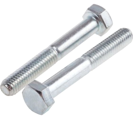 Изображение товара Болт ЦКИ DIN 931, М8x50 мм, 8.8, цинк, SW13, аналог ГОСТ 7798-70, 50 шт. 20237