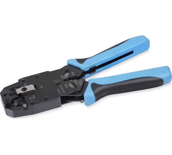 Изображение товара Обжимной инструмент Cabeus для RJ-45 (8р8с), RJ-11/12 (6р6с, 6р4с, 6р2с), 4р4с, 4р2с, профессиональный HT-2008A