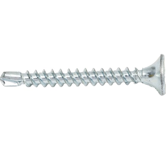 Изображение товара Потайной саморез КРЕП-КОМП сверло цинк 3,5х32 1000шт спц32ф