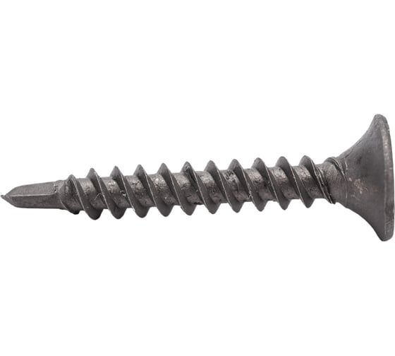 Изображение товара Потайной саморез КРЕП-КОМП сверло черный 3,5х25 1000шт спч25ф