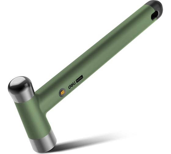 Изображение товара Молоток DELI home series gray ht7008l 400гр, эксклюзивный дизайн, рукоять из софттач пластика, подарочная упаковка 112882