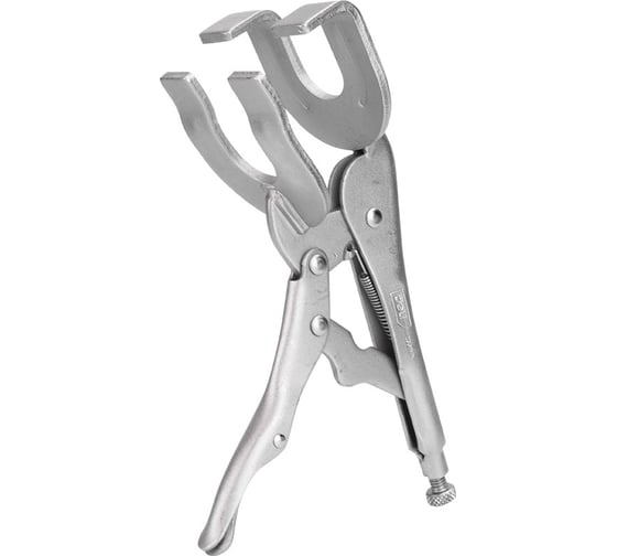 Изображение товара Зажимные клещи для сварки DELI dl20017 с фиксатором, 230мм, регулировочный винт,углеродистая сталь 112004