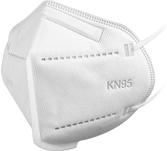 Изображение товара Плоская фильтрующая полумаска ЗУБР Kn-95 ffp2, 10 шт. 11165-2