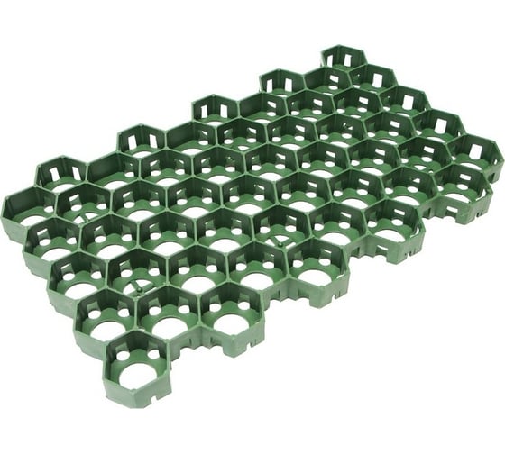 Изображение товара Газонная решетка ПРОТЭКТ 544х336х34 мм, зеленая ГР-1/6