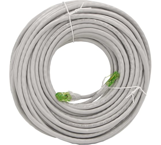 Изображение товара Универсальный патч-корд Retic RJ-45 - RJ-45 cat. 6, U/UTP, 30м PC-TWCS-UTP-RJ45-RJ45-C6-30M-G