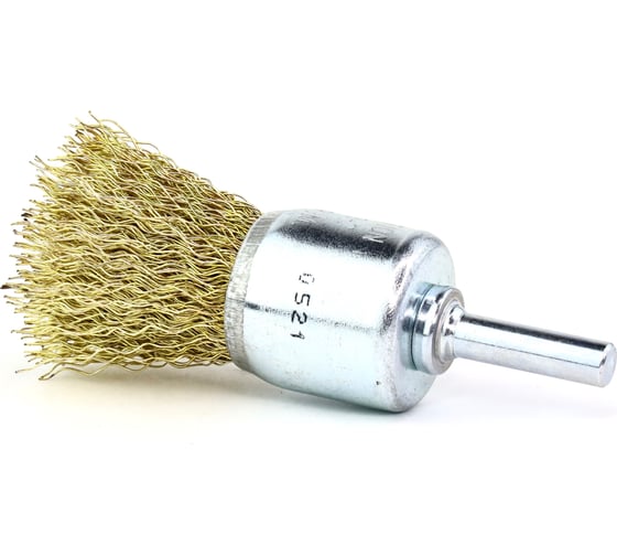 Изображение товара Щетка для дрели концевая 25х6 мм, латунированная сталь 0,3 мм OSBORN 509.063-0008