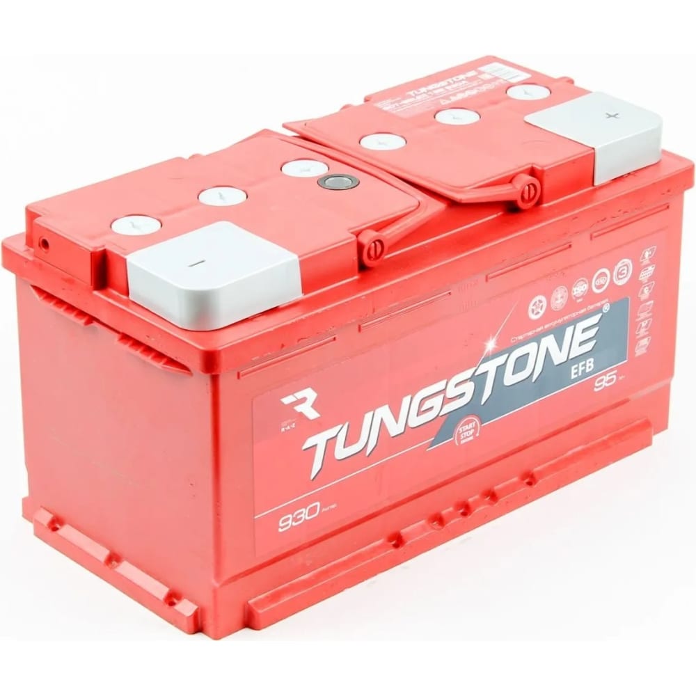 Автомобильный аккумулятор Tungstone автомобильный аккумулятор аком 55 ач обратная полярность l2
