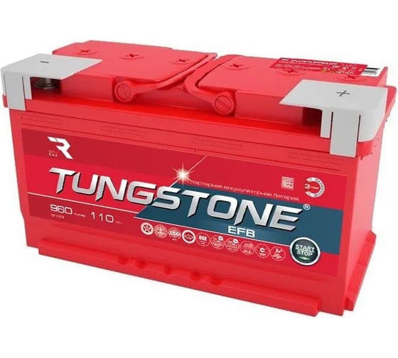 Изображение товара Автомобильный аккумулятор Tungstone Efb 6ст -110.0 110L(0)-L5АК-АК-0