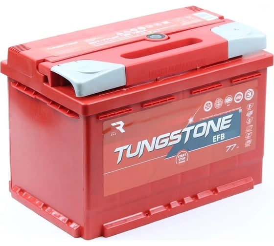 Изображение товара Автомобильный аккумулятор Tungstone Efb 6ст -77.0 77L(0)-L3АК-АК-0