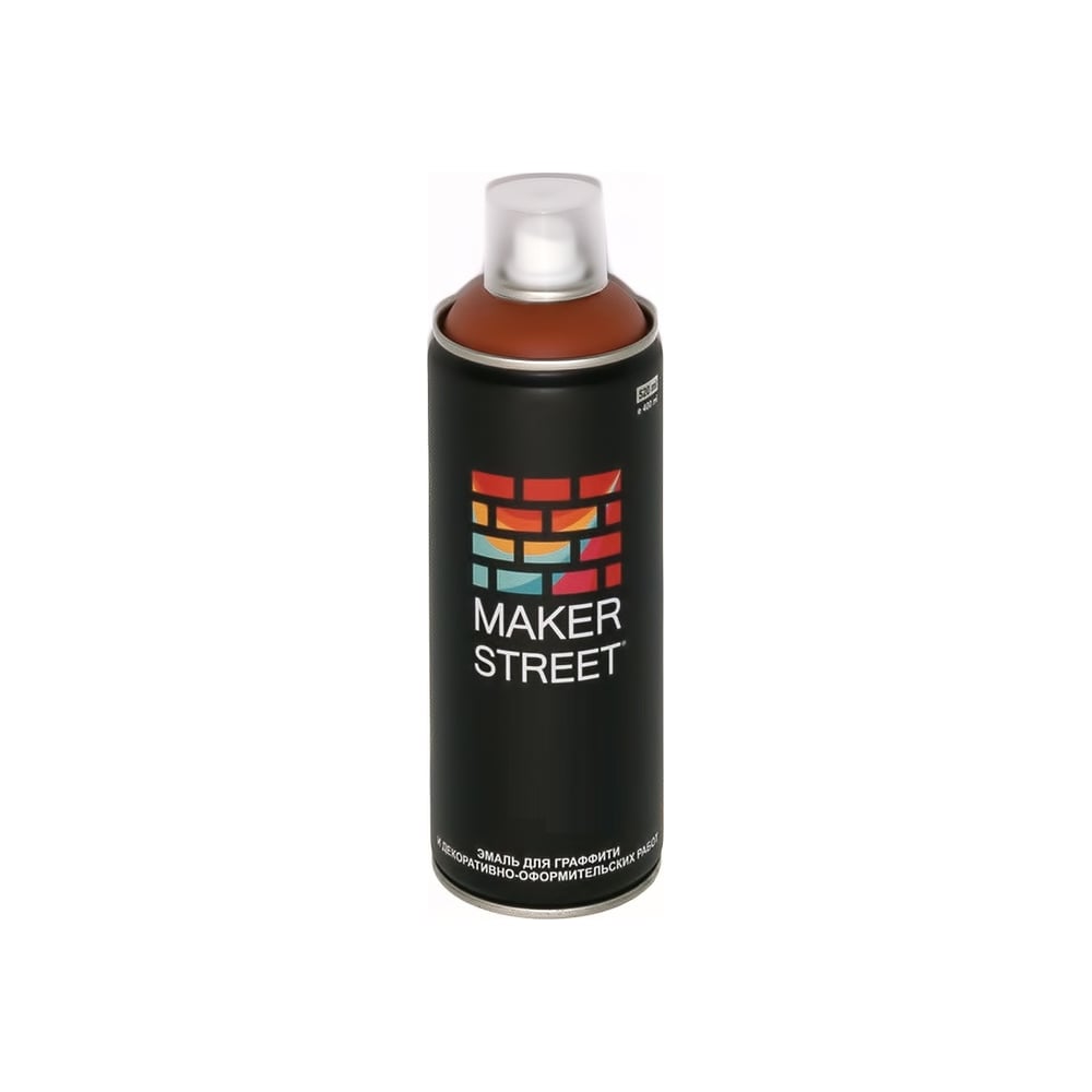 Краска-эмаль для граффити и декоративно-оформительских работ MAKERSTREET краска для граффити arton 400 мл в аэрозоли poison