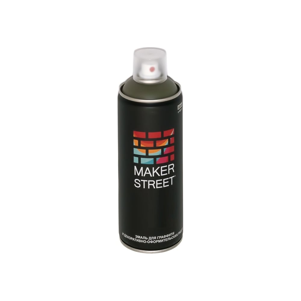 Краска-эмаль для граффити и декоративно-оформительских работ MAKERSTREET краска для граффити arton 400 мл в аэрозоли menthol