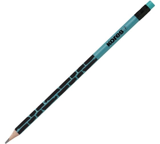 Изображение товара Чернографитный карандаш Kores crackedstylemetal трехгранный 1536763