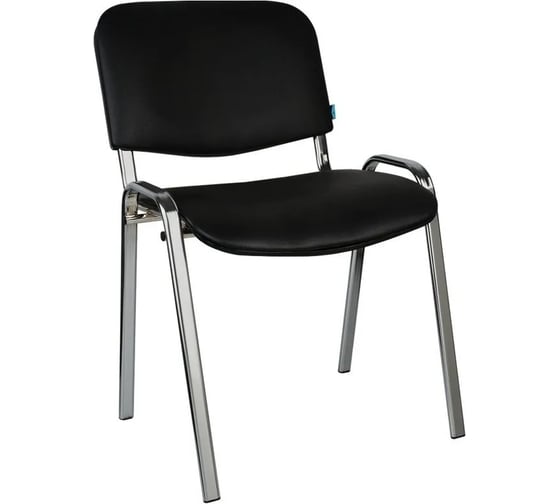 Изображение товара Стул Helmi hl-f01 изо каркас хром, обивка кожзам, черный 330630