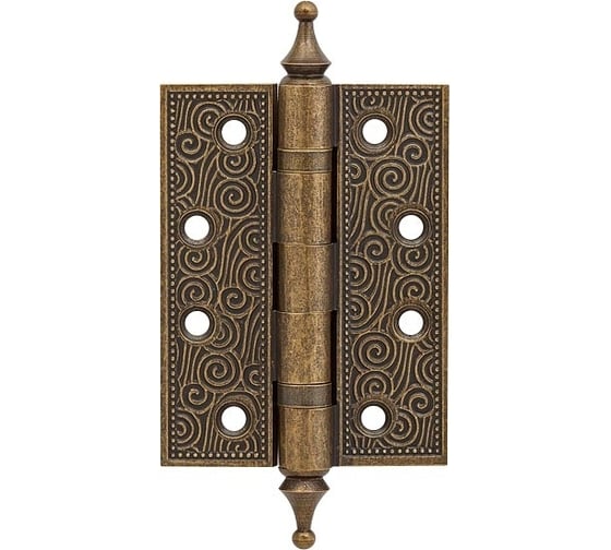 Изображение товара Универсальная петля ARMADILLO Castillo CL 500-A4 102x76x3,5 OB Античная бронза (2 шт) 28611