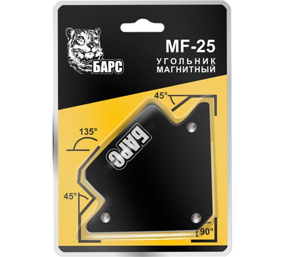 Изображение товара Угольник магнитный MF-25 LBS БАРСВЕЛД БАРС СВ000011085