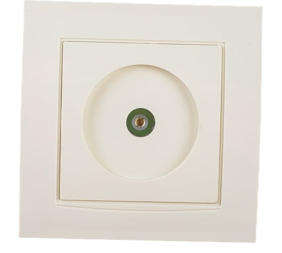 Изображение товара Телевизионная розетка, слоновая кость UNIVersal Бриллиант 7948790