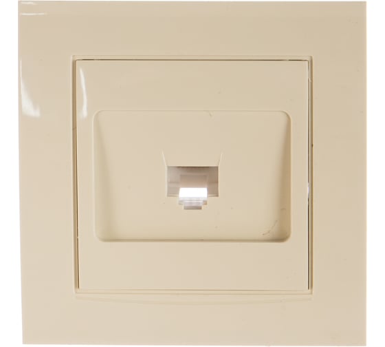 Изображение товара Компьютерная розетка, слоновая кость UNIVersal Бриллиант 7948820