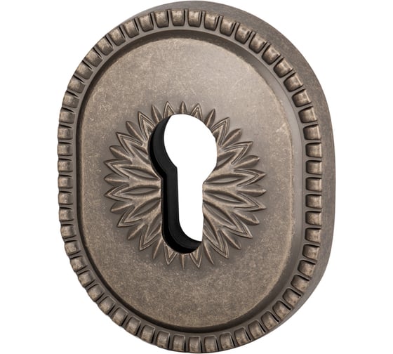 Изображение товара Накладка на цилиндр ARMADILLO ESC.C.CL/OV (ET-DEC CL) AS-9 античное серебро 34915