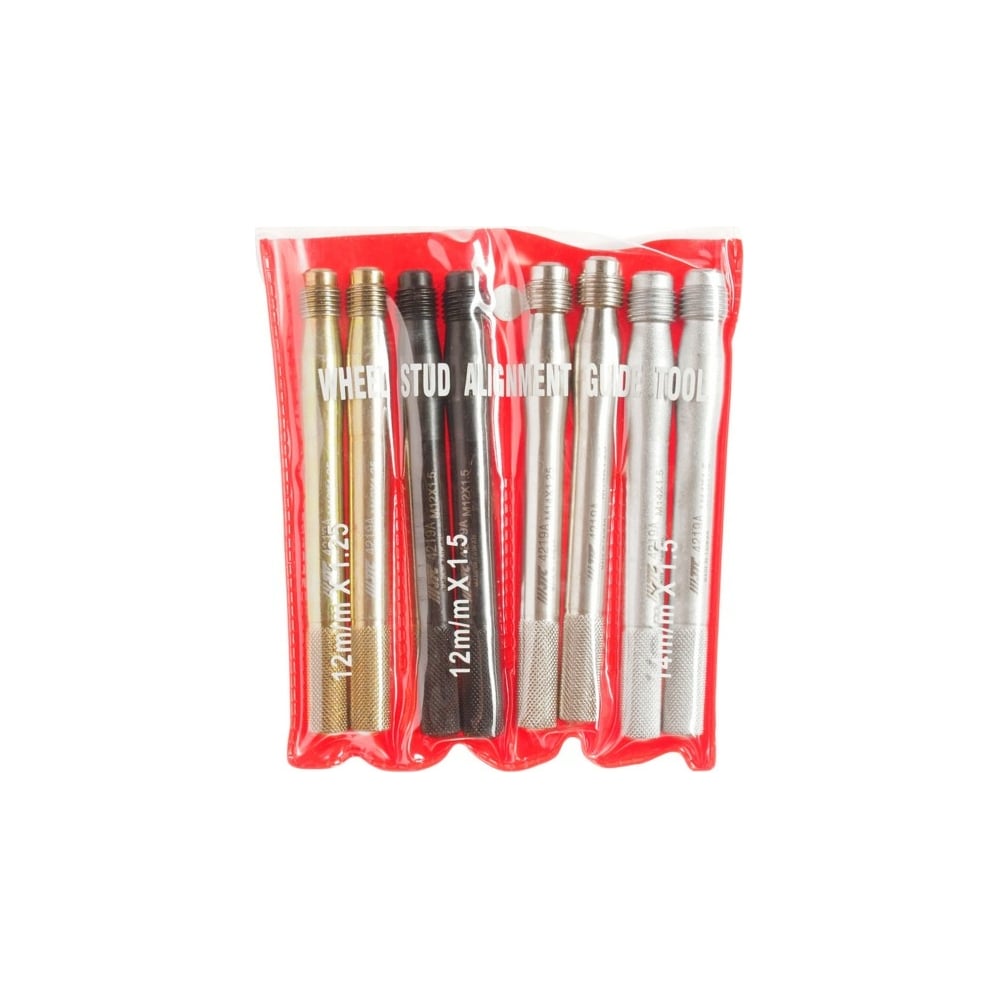 Направляющие для монтажа колеса шпильки JTC 12 ммх1.5, 12 ммх1.25, 12 ммх1.75, 14 ммх1.5 (8 шт.) JTC-4219