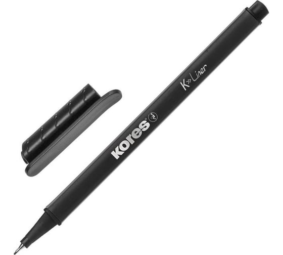 Изображение товара Линер Kores 0.4 мм, черный 1650221