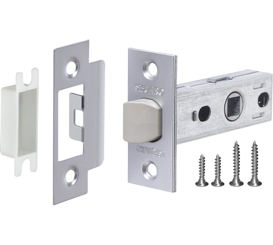 Изображение товара Врезная защелка FUARO PLASTP12-45-25 SSC сатин/хром 45441