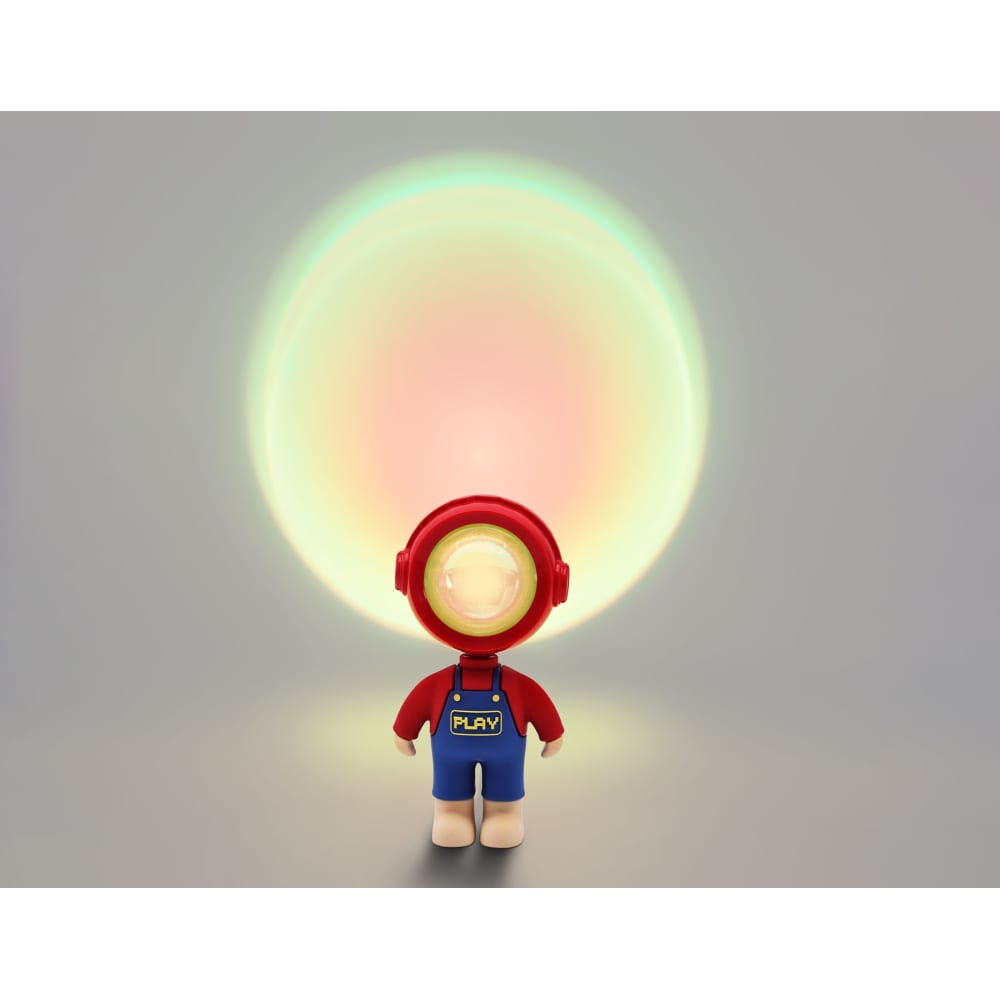 Настольная декоративная лампа Ambrella Light зеркало luazon kz 08 подсветка настольное 30 диододов беспроводная зарядка лампа белое
