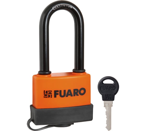 Изображение товара Навесной замок FUARO PL-WEATHER-3660 LS 3key (PL-3660 LS) удлиненная дужка, английский/блистер 26409