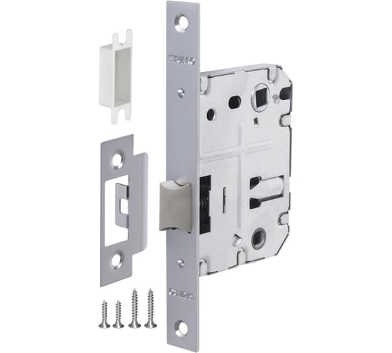 Изображение товара Врезная защелка FUARO PLASTP72-50 (P72-50) SSC сатин/хром 45443