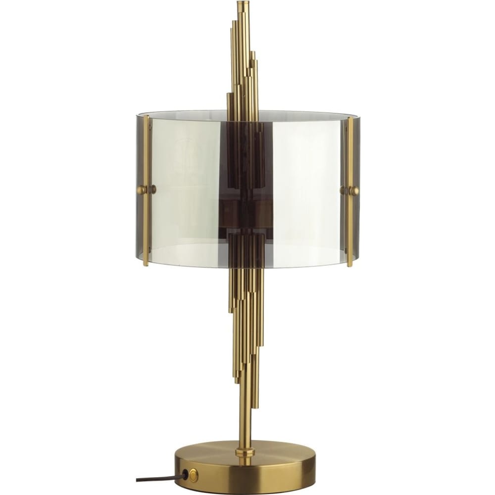 Настольная лампа ODEON LIGHT настольная лампа матильда е27 40вт бело бронзовый 25х25х42 см
