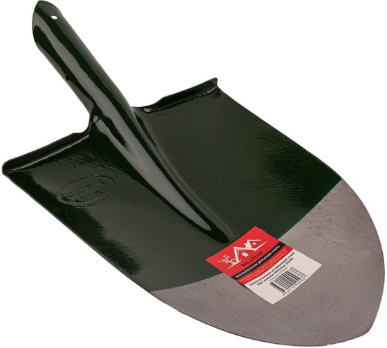 Изображение товара Штыковая лопата из рельсовой стали WillTech ЛШУ зеленая 700 г s503 038493